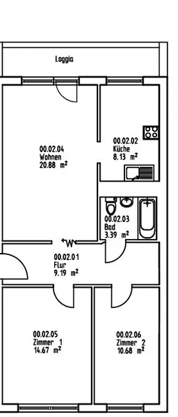 3-Zimmerwohnung - Provisionsfrei — photo 1